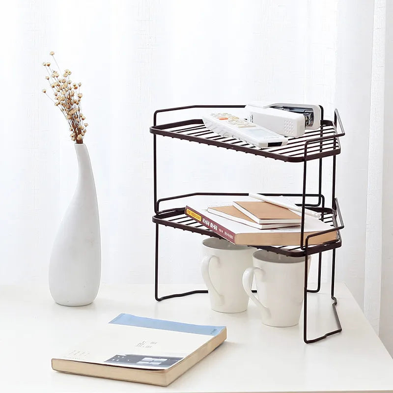 Étagère d'angle organisateur