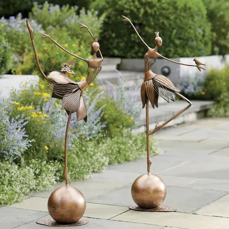 Escultura de Ballet para Jardim